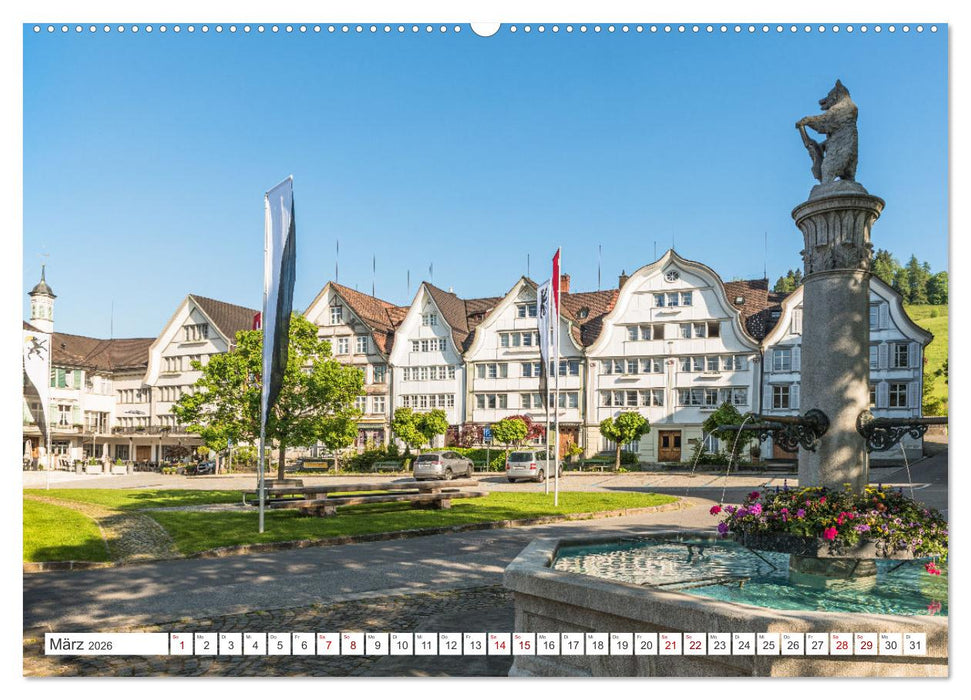 Appenzellerland (CALVENDO Premium Wandkalender 2026)