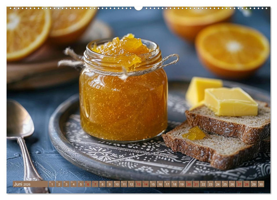 Ein Jahr im Paradies der Konfitüren (CALVENDO Premium Wandkalender 2026)