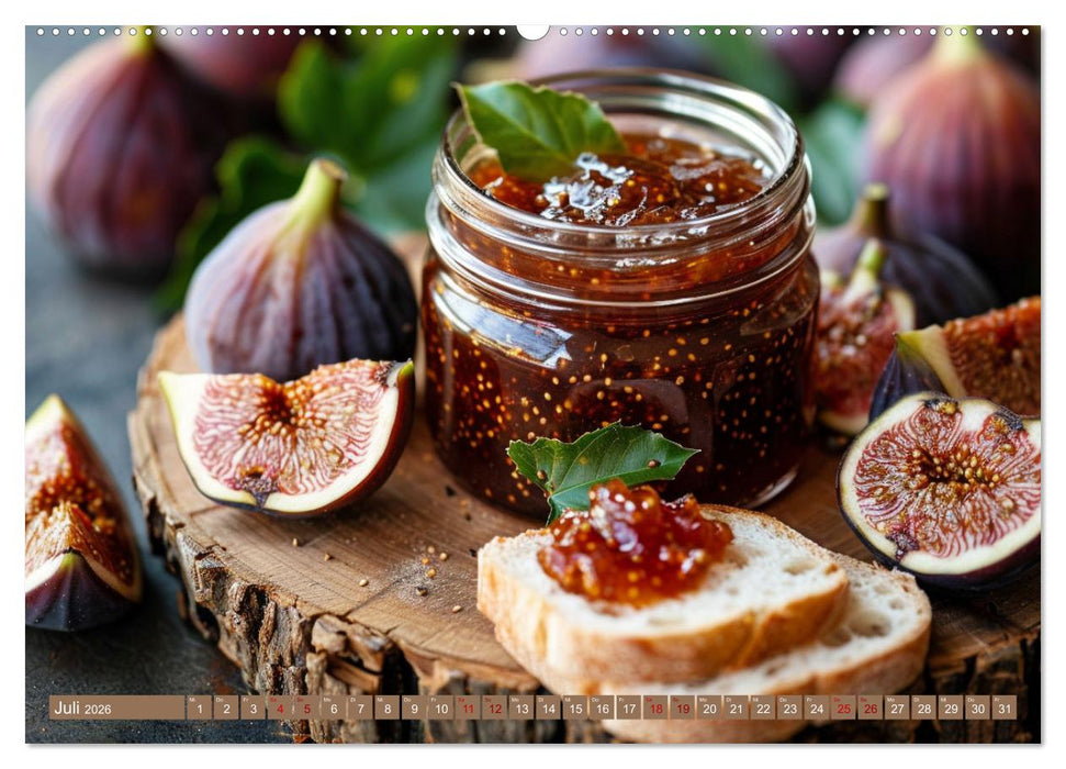 Ein Jahr im Paradies der Konfitüren (CALVENDO Premium Wandkalender 2026)