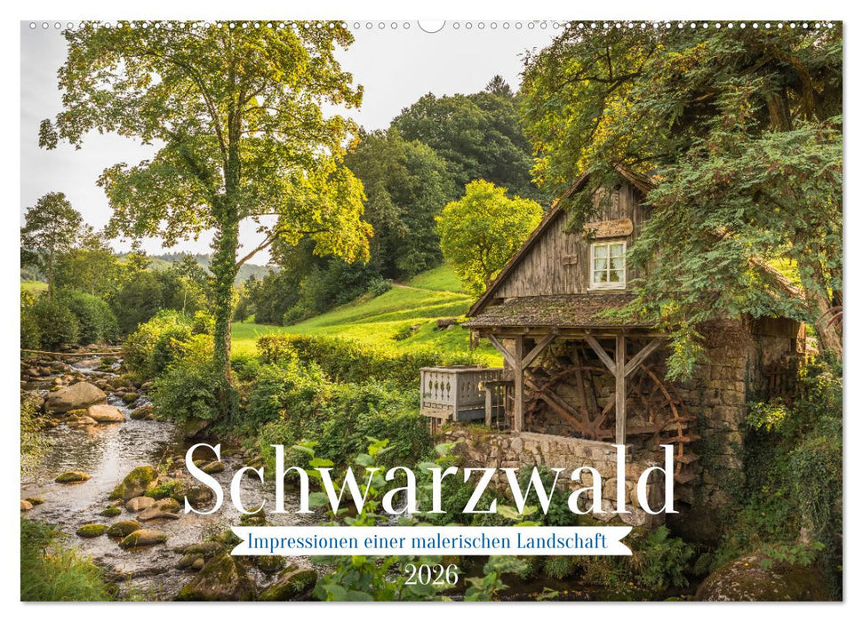Schwarzwald (CALVENDO Wandkalender 2026)
