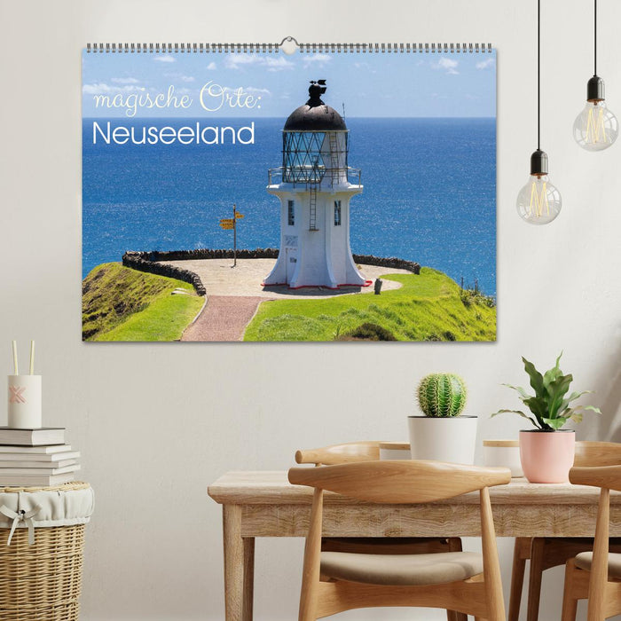 Magische Orte: Neuseeland (CALVENDO Wandkalender 2026)