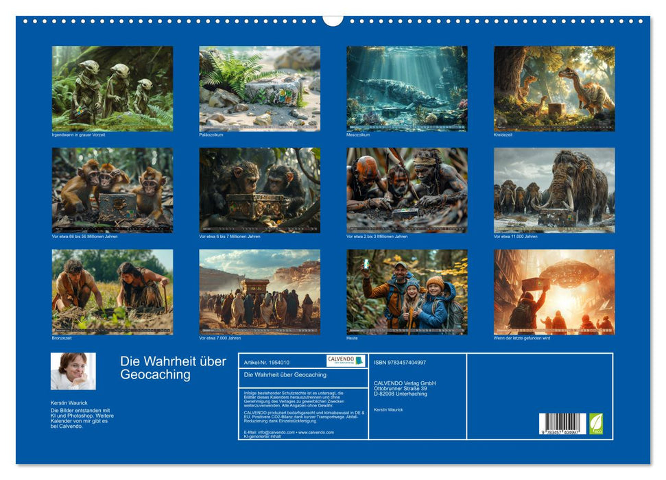 Die Wahrheit über Geocaching (CALVENDO Wandkalender 2026)