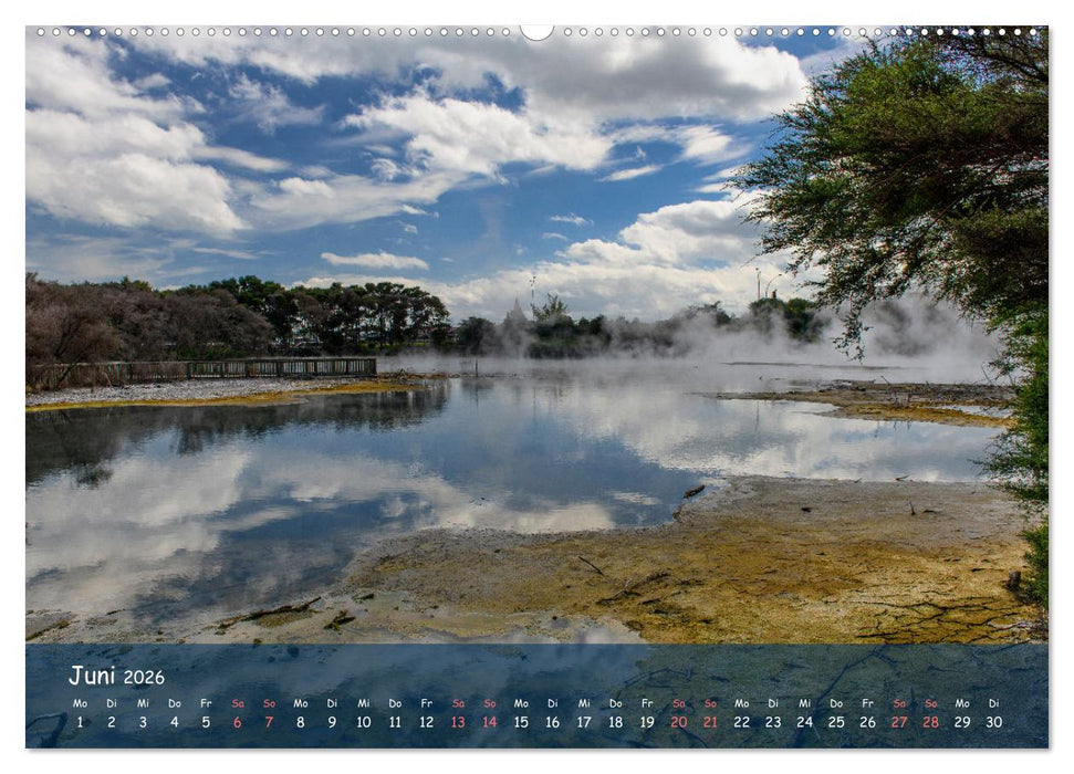 Magische Orte: Neuseeland (CALVENDO Premium Wandkalender 2026)