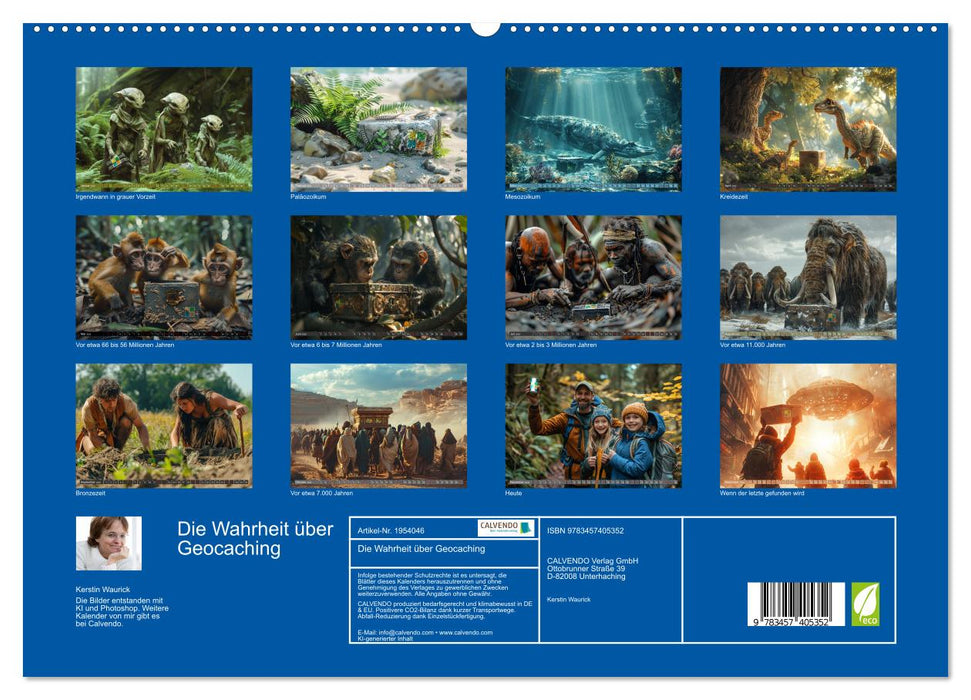Die Wahrheit über Geocaching (CALVENDO Premium Wandkalender 2026)