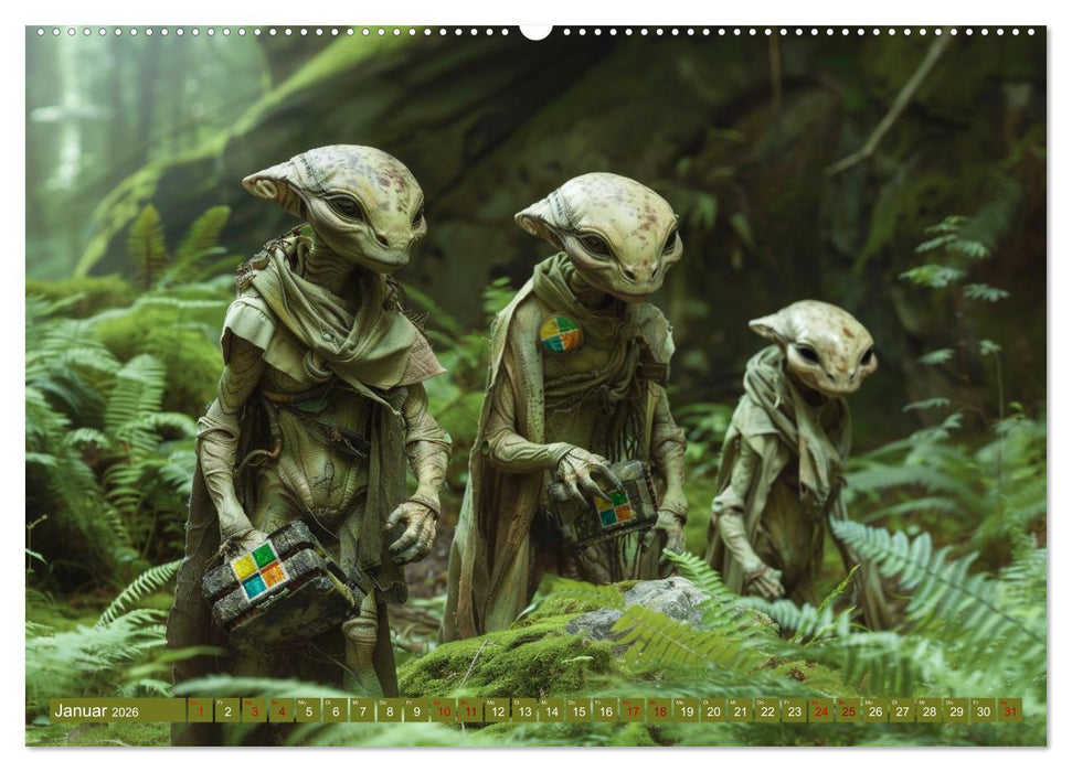 Die Wahrheit über Geocaching (CALVENDO Premium Wandkalender 2026)