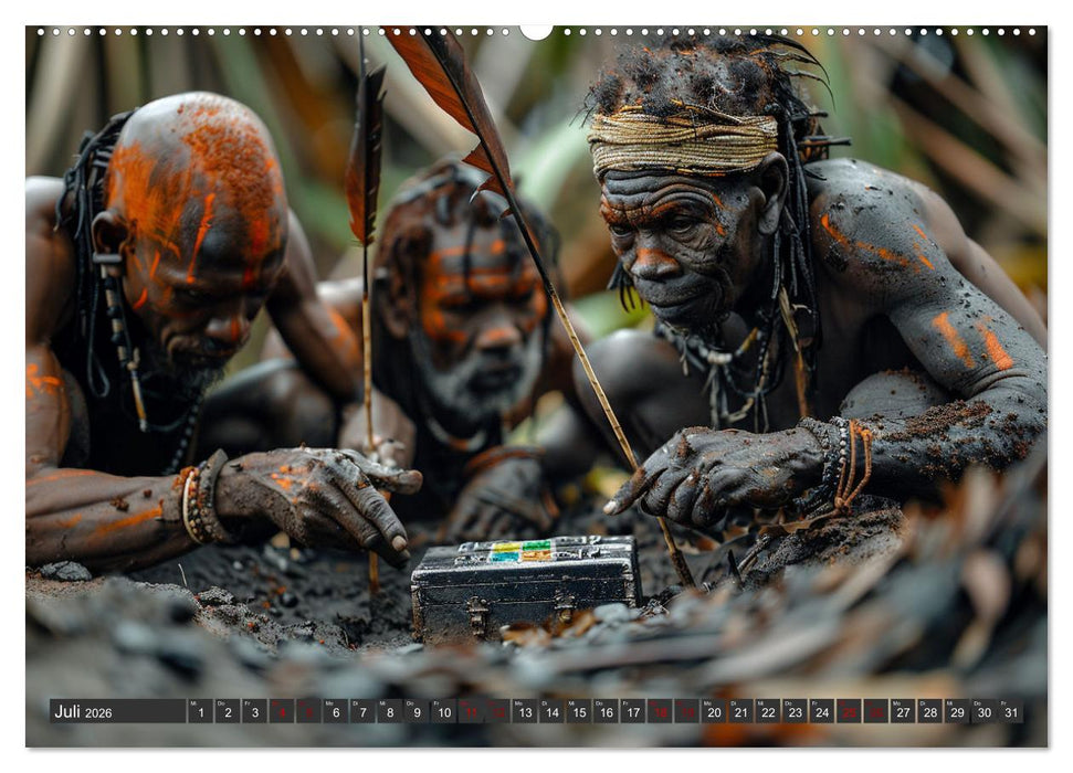 Die Wahrheit über Geocaching (CALVENDO Premium Wandkalender 2026)