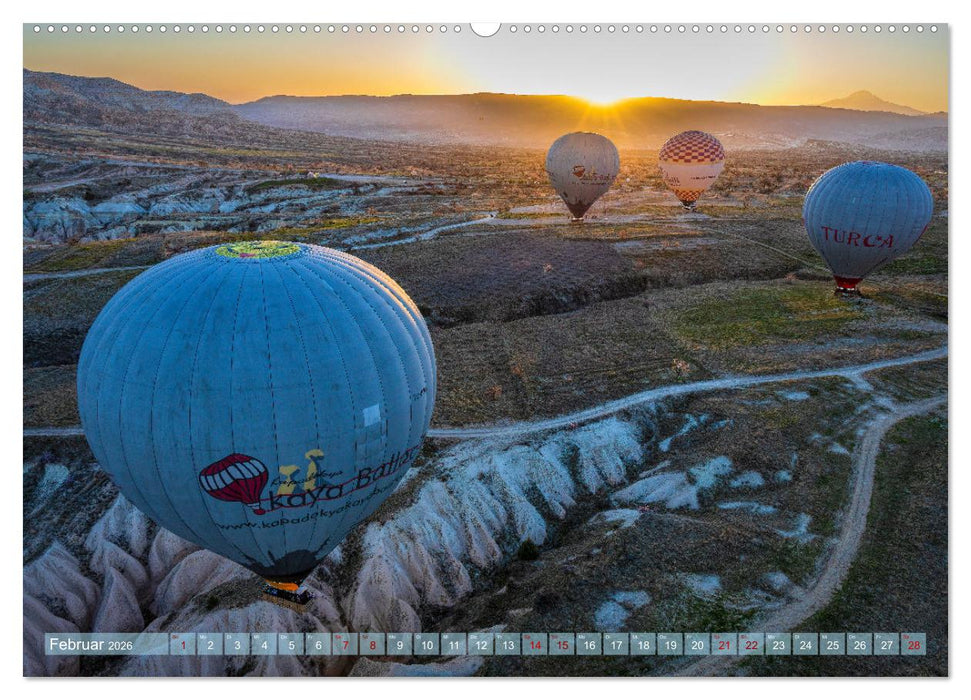 Kappadokien (CALVENDO Premium Wandkalender 2026)