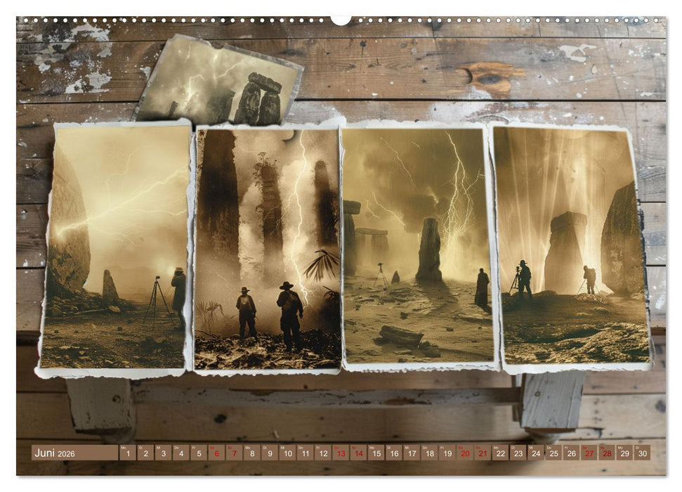 Verloren geglaubte Archäologie (CALVENDO Wandkalender 2026)
