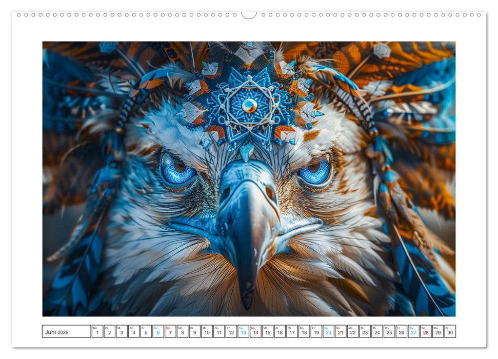 Tierische Schamanen (CALVENDO Premium Wandkalender 2026)