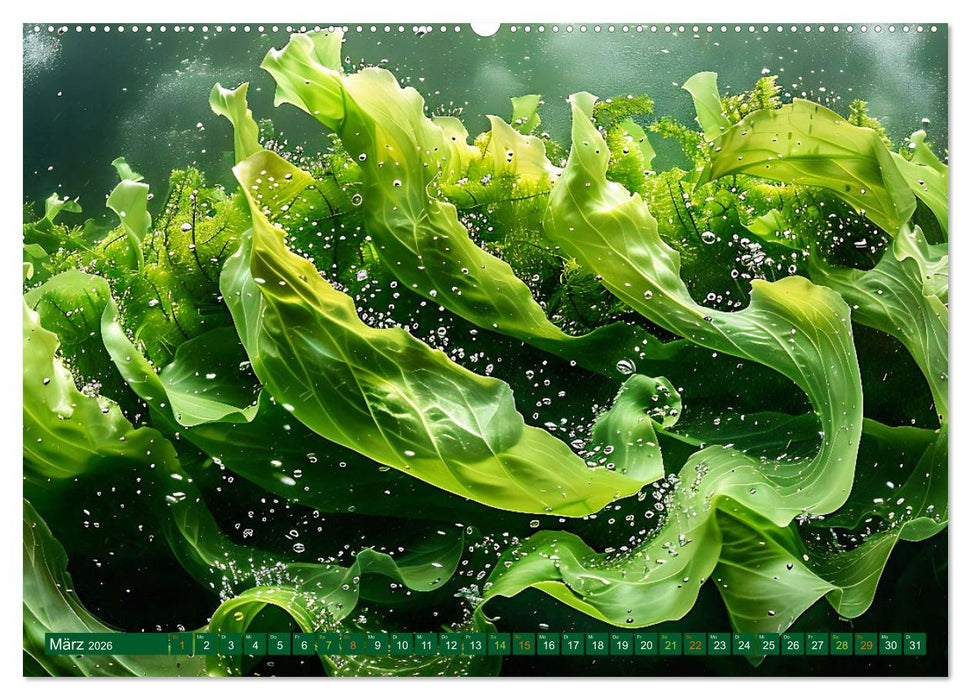 Algen - Superfood (CALVENDO Wandkalender 2026)