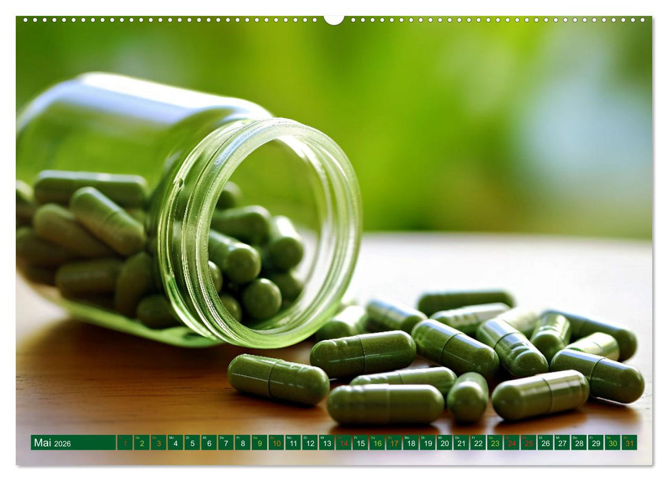 Algen - Superfood (CALVENDO Wandkalender 2026)