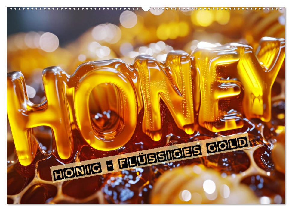 HONIG - flüssiges Gold (CALVENDO Wandkalender 2026)