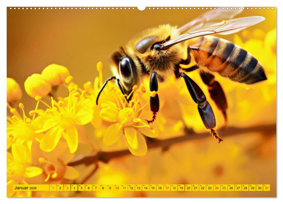 HONIG - flüssiges Gold (CALVENDO Wandkalender 2026)