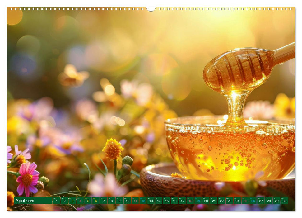 HONIG - flüssiges Gold (CALVENDO Wandkalender 2026)