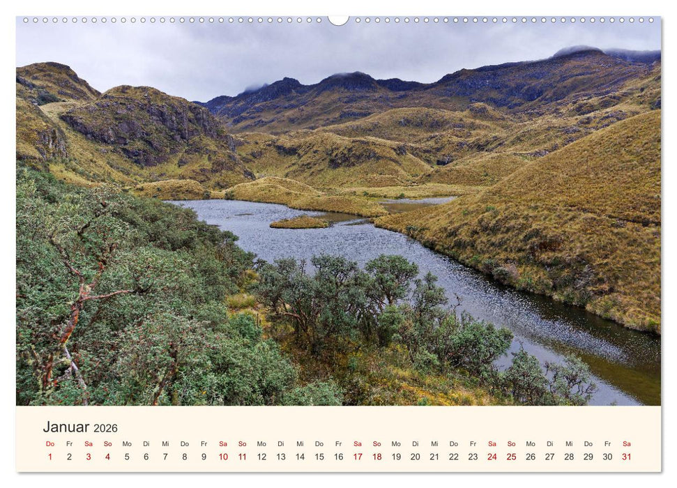 Entdecke Ecuador (CALVENDO Premium Wandkalender 2026)