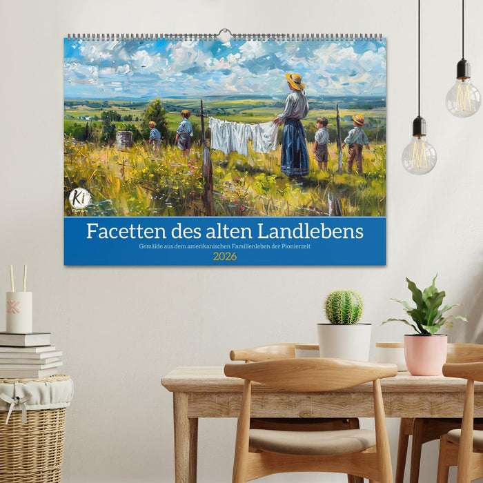 Facetten des alten Landlebens (CALVENDO Wandkalender 2026)