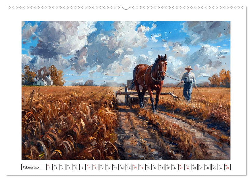 Facetten des alten Landlebens (CALVENDO Wandkalender 2026)