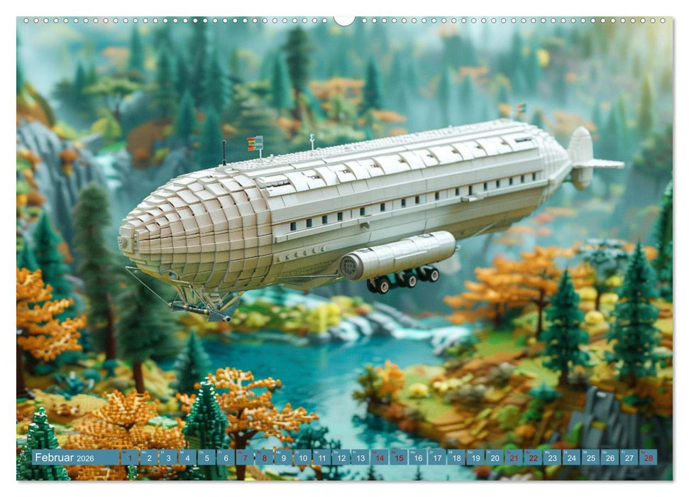 Fahrzeuge aus Fantasie (CALVENDO Wandkalender 2026)