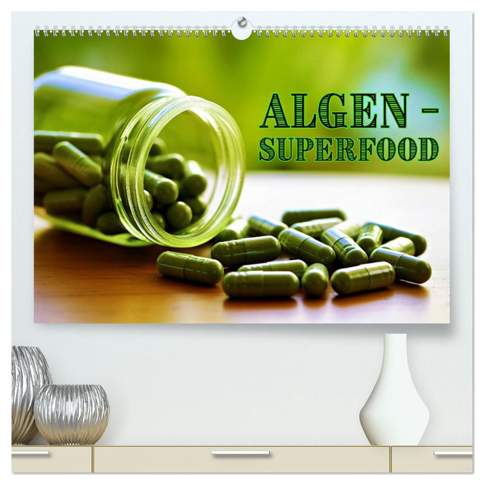 Algen - Superfood (CALVENDO Premium Wandkalender 2026)