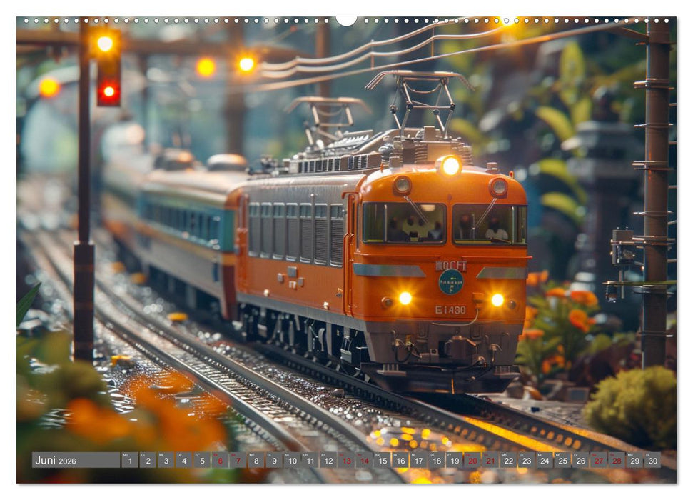 Modelleisenbahnen sind cool (CALVENDO Wandkalender 2026)