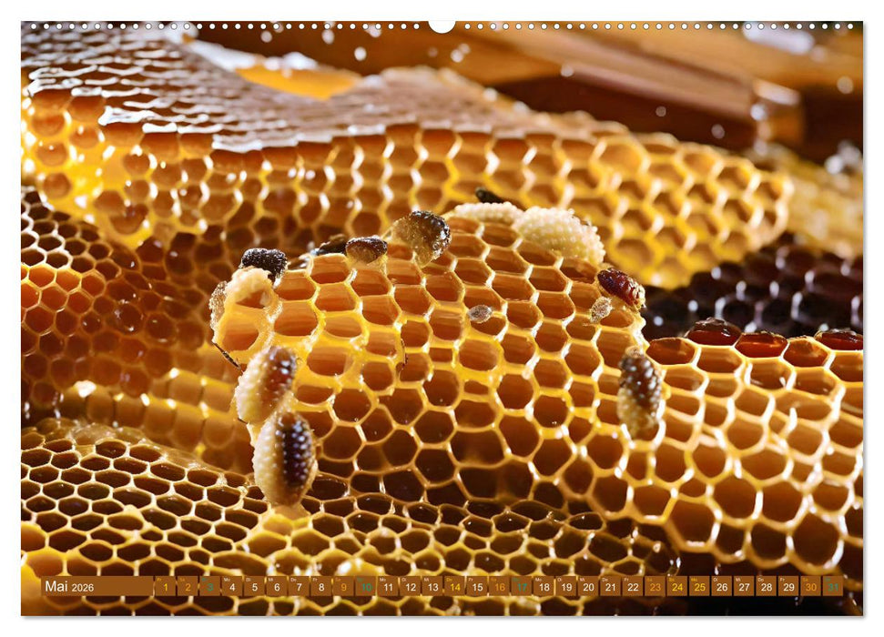 HONIG - flüssiges Gold (CALVENDO Premium Wandkalender 2026)
