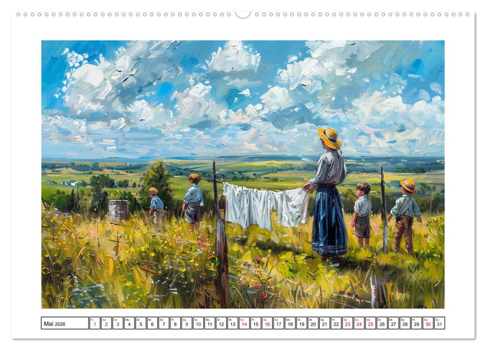 Facetten des alten Landlebens (CALVENDO Premium Wandkalender 2026)