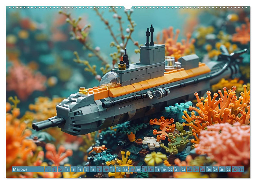 Fahrzeuge aus Fantasie (CALVENDO Premium Wandkalender 2026)