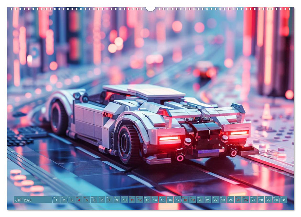 Fahrzeuge aus Fantasie (CALVENDO Premium Wandkalender 2026)