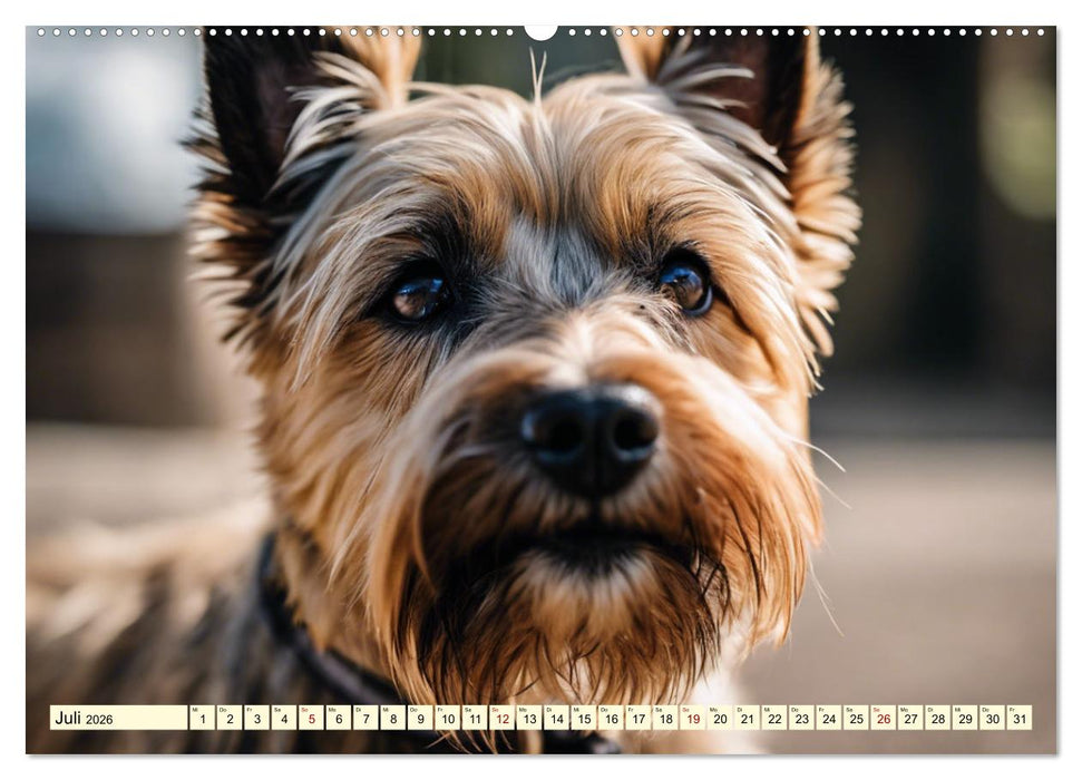 Cairn Terrier - lustiges Raubein aus Schottland (CALVENDO Premium Wandkalender 2026)