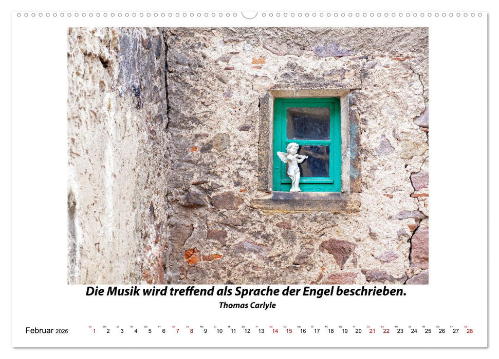 Fenster Gedanken (CALVENDO Premium Wandkalender 2026)