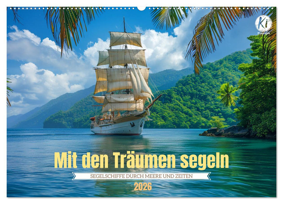 Mit den Träumen segeln (CALVENDO Wandkalender 2026)