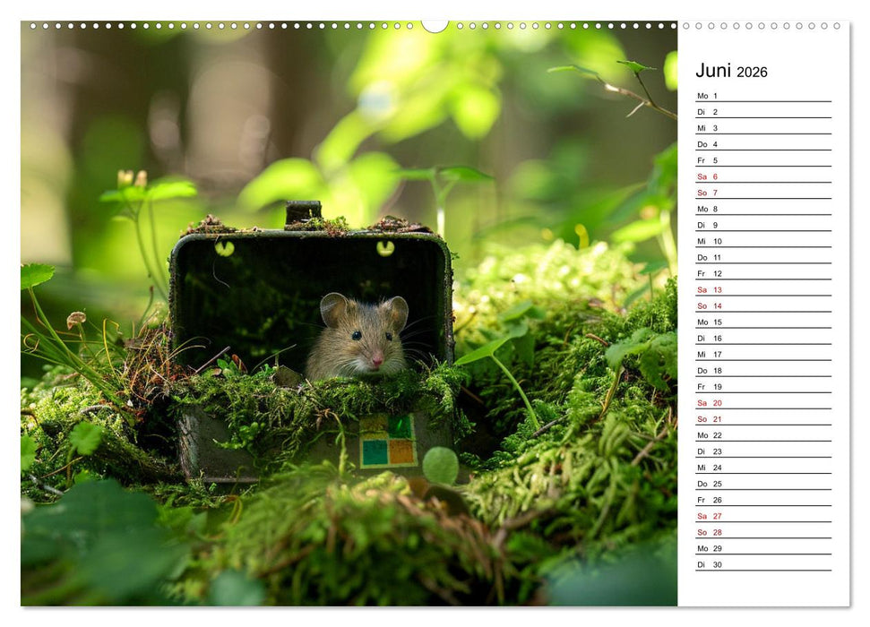 Der Geocaching Found it Kalender (CALVENDO Premium Wandkalender 2026)