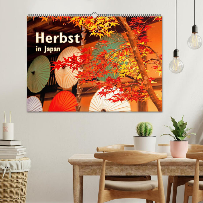Herbst in Japan (CALVENDO Wandkalender 2026)