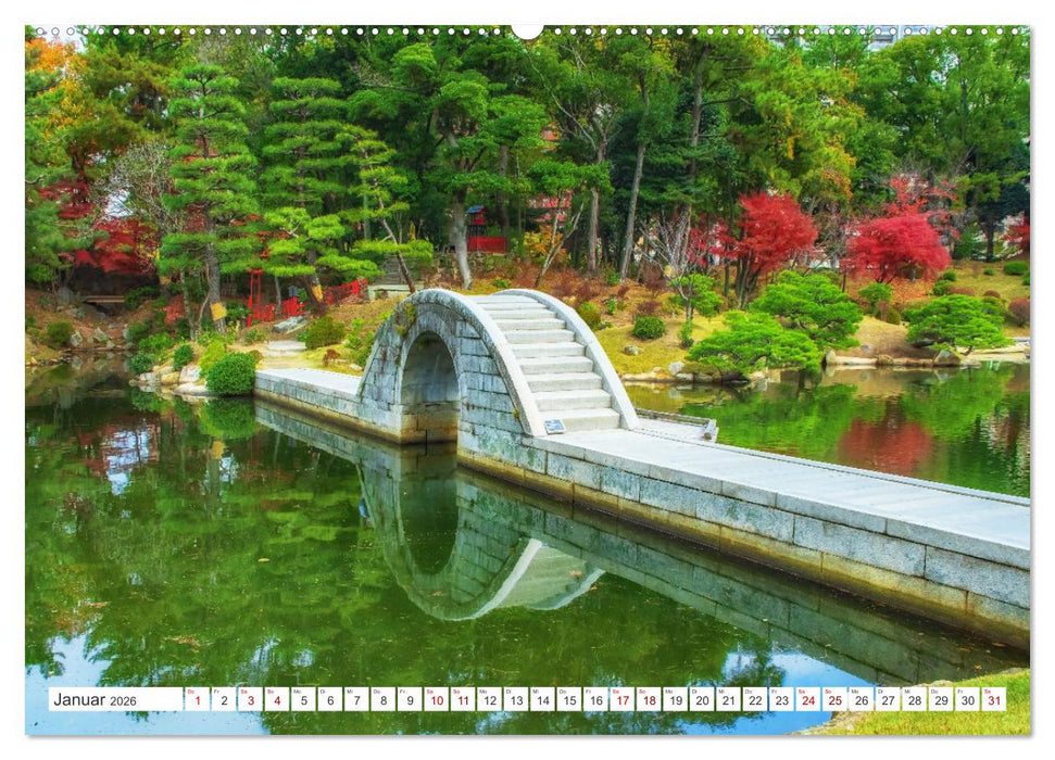 Herbst in Japan (CALVENDO Wandkalender 2026)