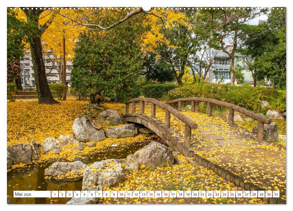 Herbst in Japan (CALVENDO Wandkalender 2026)