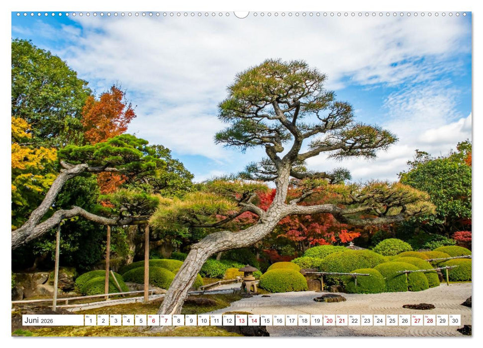 Herbst in Japan (CALVENDO Wandkalender 2026)