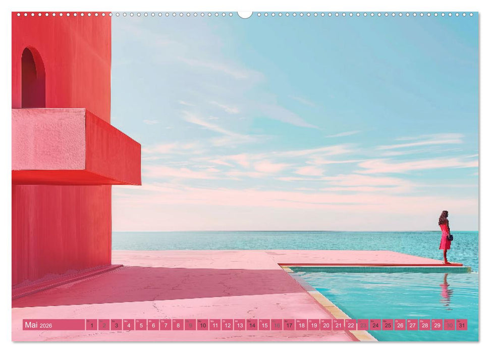 Moderne Architektur (CALVENDO Premium Wandkalender 2026)