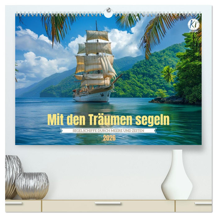 Mit den Träumen segeln (CALVENDO Premium Wandkalender 2026)