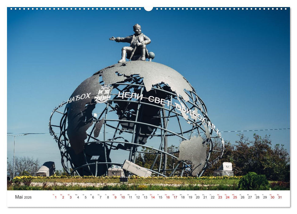 Serbien - Mosaikstein des Balkans (CALVENDO Premium Wandkalender 2026)