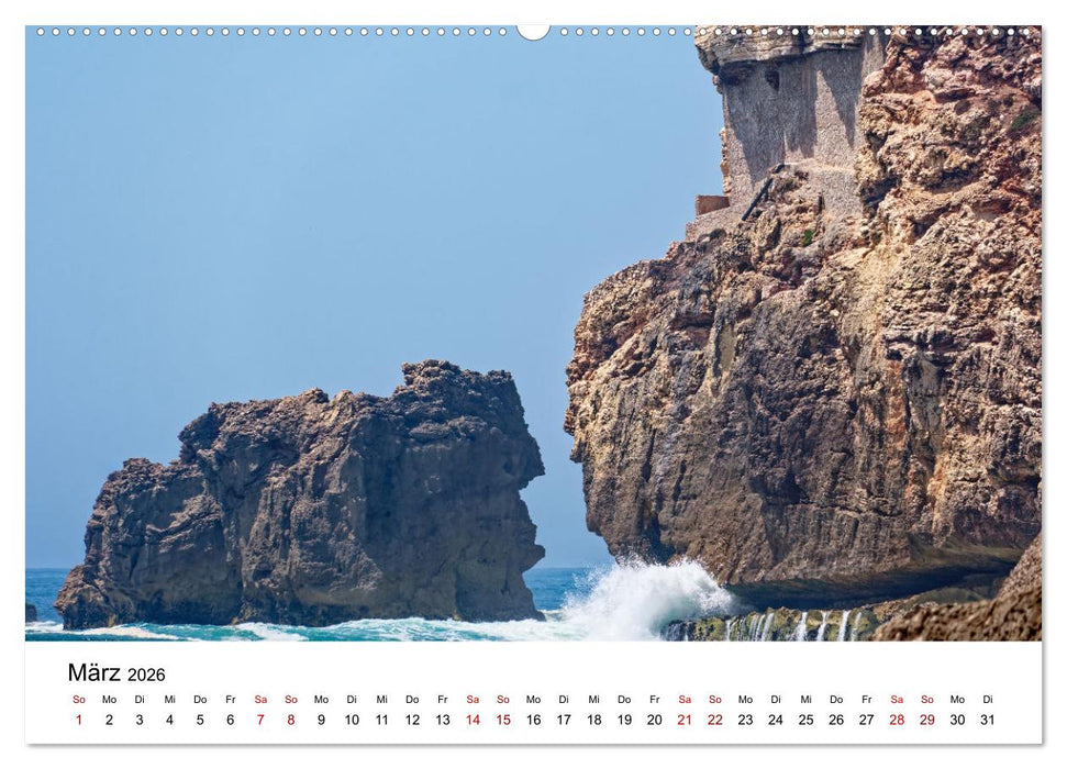 Von Nord nach Süd - Fahrt über Viseu, Coimbra und Nazaré (CALVENDO Wandkalender 2026)