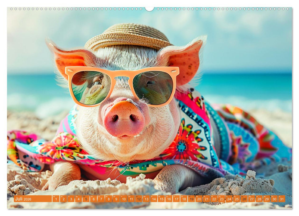 Big & Beautiful. Tierische Plus Size Models. Elefanten und Co. (CALVENDO Premium Wandkalender 2026)