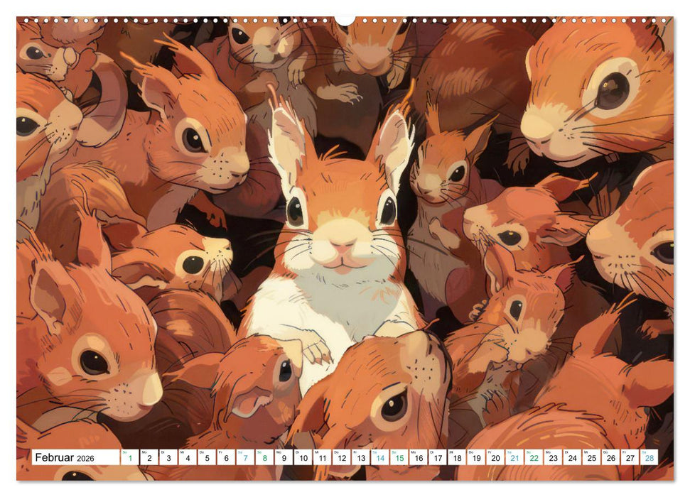 Hervorstechen ist Trumpf (CALVENDO Wandkalender 2026)