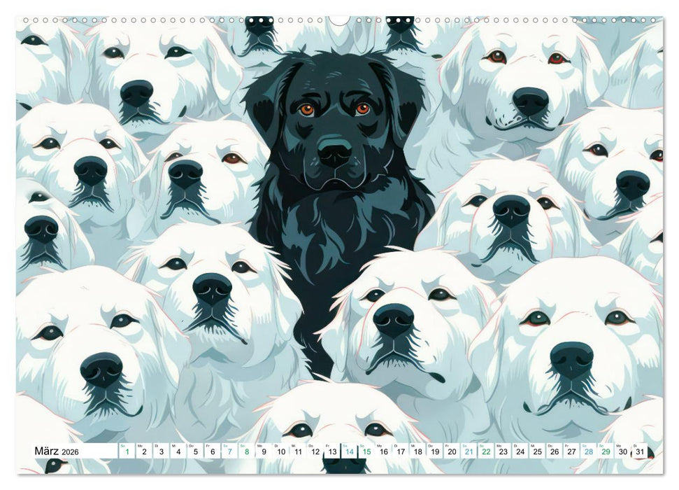 Hervorstechen ist Trumpf (CALVENDO Wandkalender 2026)