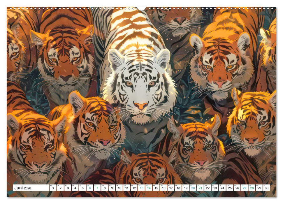 Hervorstechen ist Trumpf (CALVENDO Wandkalender 2026)