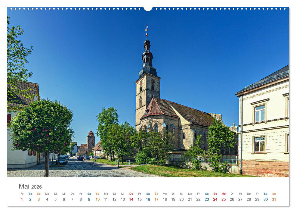Mittelfranken - wo Lebensfreude Tradition hat (CALVENDO Premium Wandkalender 2026)