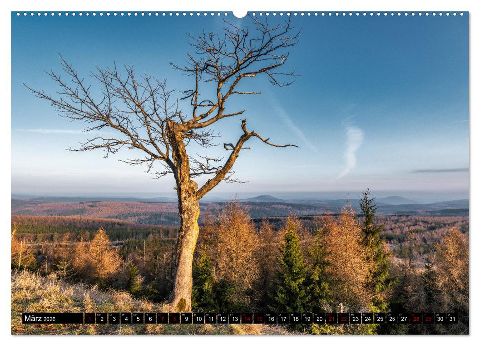 Landschafts-Fotografie Erzgebirge (CALVENDO Premium Wandkalender 2026)