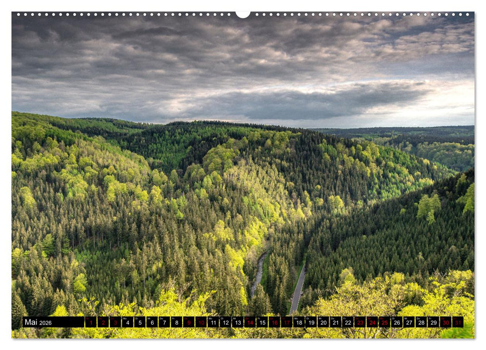 Landschafts-Fotografie Erzgebirge (CALVENDO Premium Wandkalender 2026)