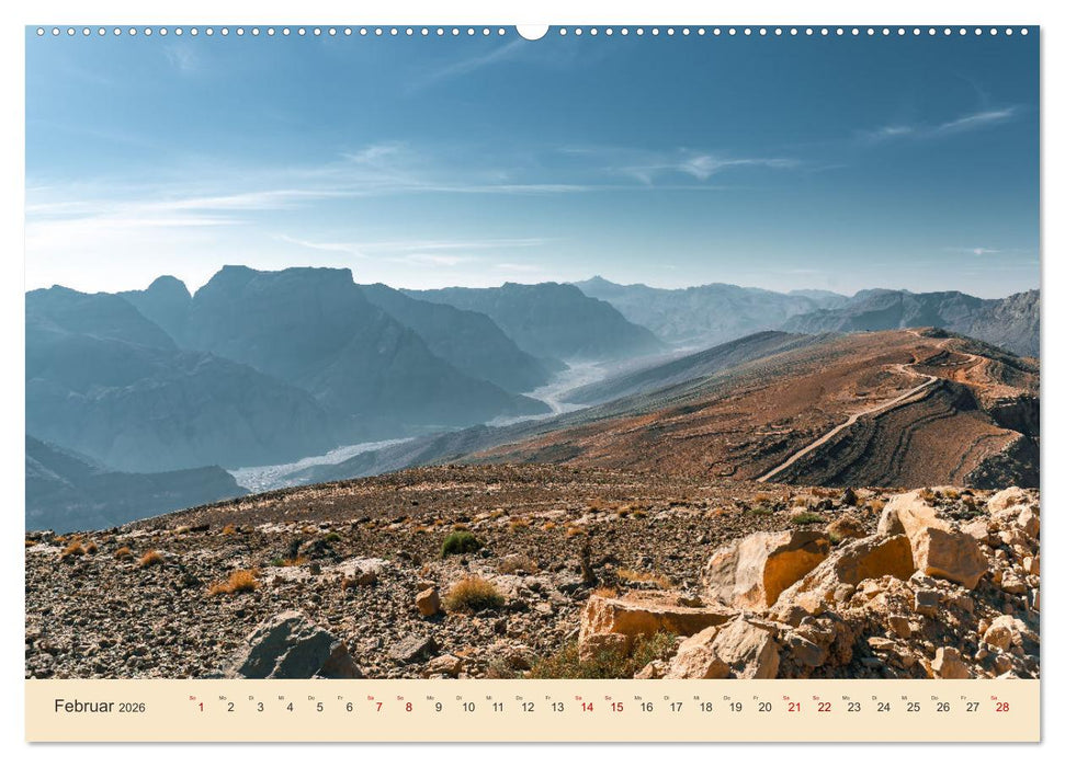 Musandam - Die omanische Exklave im geheimnisvollen Orient (CALVENDO Premium Wandkalender 2026)