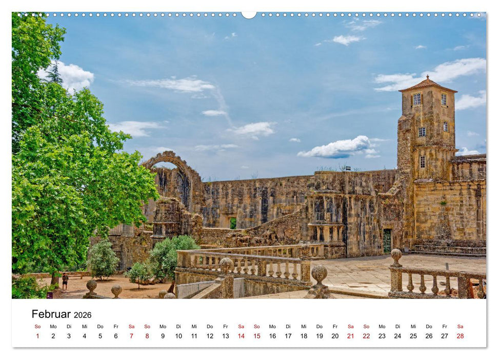 Von Nord nach Süd - Fahrt über Viseu, Coimbra und Nazaré (CALVENDO Premium Wandkalender 2026)