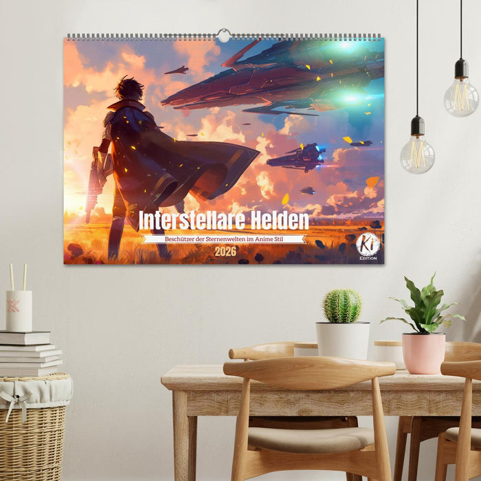 Interstellare Helden (CALVENDO Wandkalender 2026)